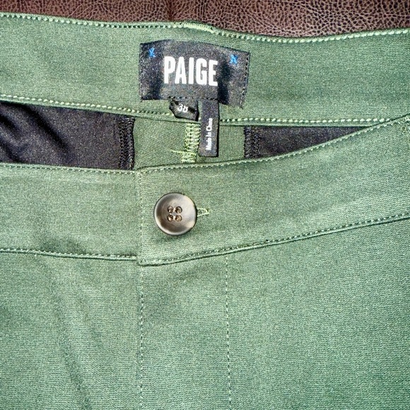 PAIGE Men’s Jogger Pants - Size 38 Southern Oak Green - Picture 3 of 9